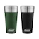 Kit Copo Térmico Coleman com Tampa - 600ml - 2 Unds VERDE/PRETO