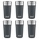 Kit de Copos Térmico Coleman com Tampa - 600ml - 6 Unds Azul AZUL
