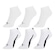 Kit de Meias Sapatilha Puma Esportiva - 6 Pares - Masculina BRANCO