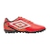 Chuteira Society Umbro Plasma - Adulto LARANJA/BRANCO