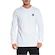 Camiseta Quiksilver Manga Longa Tranfer Roun - Masculina BRANCO