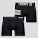 Kit Cueca Boxer Hurley - 2 unidades - Masculina PRETO