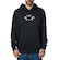 Blusão de Moletom com Capuz Canguru RVCA Oppsite Skulls - Masculino PRETO
