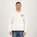 Jaqueta com Capuz Fluminense Portlet Futfanatics - Masculina BRANCO