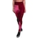 Calça Legging MVB Modas Veludo Molhado Cintura - Feminina VINHO