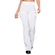 Calça Flare Veludo Molhado Pantalona Cintura Alta Mvb Modas - Feminina BRANCO