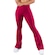 Calça Bailarina MVB Modas Flare Pantalona Suplex - Feminina VINHO