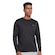 Camiseta Manga Longa Mizuno Energy - Masculina PRETO