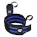 Munhequeira Elástica NC Extreme Wrist Wrap Cross Training LPO PRETO/AZUL