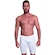 Bermuda MVB Modas Segunda Pele Térmica Proteção Uv 50+ - Masculina BRANCO