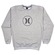 Blusão de Moletom Hurley Careca Circle Icon - Masculino CINZA