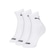 Meia Cano Médio Puma - 3 Pares - Adulto BRANCO/PRETO