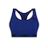 Top Puma Nadador Sem Costura - Feminino AZUL ESC/BRANCO