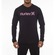 Camiseta Manga Longa Hurley O&O Solid - Masculina PRETO
