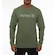 Blusão de Moletom sem Capuz Hurley One&Only - Masculino VERDE ESCURO