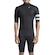 Short John Hurley Manga Curta Advant 2/2mm Springsuit - Masculino PRETO