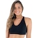 Top Fitness MVB Modas Tecido Bolha - Feminino PRETO