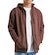 Jaqueta de Moletom com Capuz Volcom Aberto Single Stone - Masculina VERMELHO