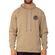 Blusão de Moletom com Capuz Rip Curl Canguru Round Logo Washed - Masculino CAQUI
