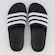 Chinelo Slide adidas Adilette Aqua - Infantil PRETO