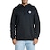 Blusão de Moletom com Capuz Quiksilver Fechado Transfer Round - Masculino PRETO/CINZA