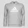 Blusão de Moletom adidas com Capuz Big Logo - Infantil CINZA