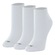 Kit Meias Sapatilha She Textura Conforto - 3 Pares - Feminina BRANCO