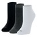 Kit Meias Sapatilha She Textura Conforto - 3 Pares - Feminina CINZA/CINZA ESC