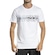 Camiseta Quiksilver Word Block - Masculina BRANCO