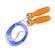 Corda de Pular Gold Sports Gamma Cross Trainer cabo de Aço com Rolamento LARANJA/AZUL