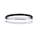 Faixa de Cabelo Under Armour Adjustable Mini Bands - Feminina PRETO