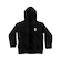 Jaqueta Corta Vento com Capuz WSS Light Cat - Infantil PRETO