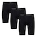Kit Bermudas Térmicas Kappa Belquior 2.0 - Masculino - 3 Unidades PRETO