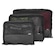 Kit Organizador Curtlo Mesh Trio - 3 Peças CINZA