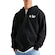 Blusão de Moletom com Capuz Volcom com Zíper - Masculino PRETO