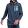 Blusão de Moletom com Capuz Oakley Canguru Classics - Masculino PRETO