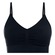 Top Fitness She Triângulo Microfibra Textura Conforto - Feminino PRETO