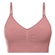 Top Fitness She Triângulo Microfibra Textura Conforto - Feminino Rose