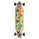 Skate Longboard Wood Light Montado Flower Green SORTIDA