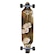 Skate Longboard Wood Light Montado Flower White SORTIDA
