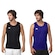 Kit Camisetas Regatas Kappa Basic - 2 Unidades - Masculinoa PRETO/AZUL ESC