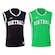 Kit Camisetas Regata Penalty Basquete 3x3 Pro - 2 unidades - Masculina PRETO/VERDE