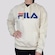 Blusão de Moletom com Capuz Fila Comfort Letter - Feminino BEGE