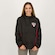 Jaqueta do São Paulo Corta Vento com Capuz Futfanatics Reflective - Feminina PRETO