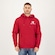 Blusão de Moletom com Capuz Champion Mini Logo - Masculino VERMELHO