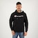 Blusão de Moletom com Capuz Champion Contour Logo - Masculina PRETO
