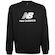 Blusão de Moletom New Balance Essentials Basic - Masculino PRETO/BRANCO