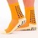 Meia Esportiva Grip Antiderrapante - Unissex LARANJA
