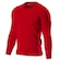 Camisa Térmica Segunda Pele Performance Moda Manga Longa Proteção UV 50+ - Masculina VERMELHO