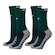 Kit Meiões Penalty Grip - 39 a 43 - 2 Pares - Masculina VERDE